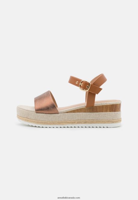 Anna Field Women Comfort Espadrilles Bronze H42J4Z1483