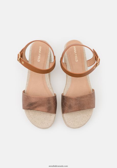 Anna Field Women Comfort Espadrilles Bronze H42J4Z1483