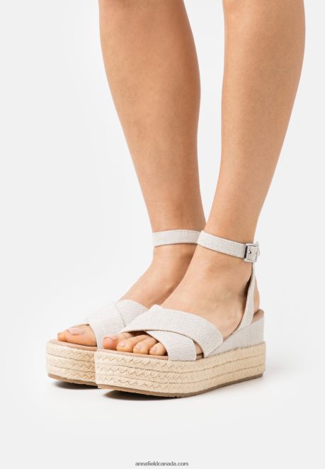 Anna Field Women Espadrilles Beige H42J4Z1486