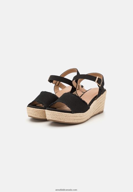 Anna Field Women Espadrilles Black H42J4Z1472