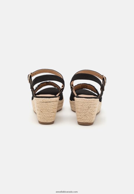 Anna Field Women Espadrilles Black H42J4Z1472