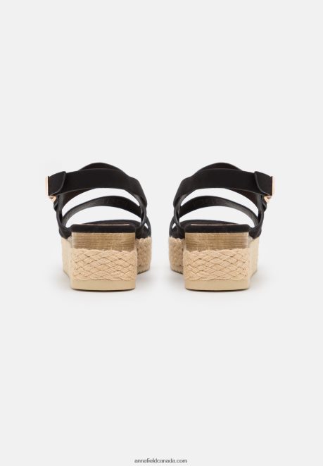 Anna Field Women Espadrilles Black H42J4Z1482