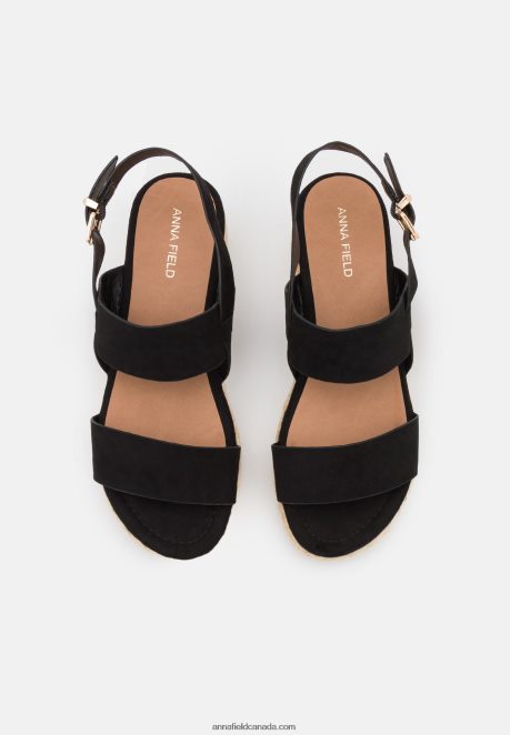 Anna Field Women Espadrilles Black H42J4Z1482