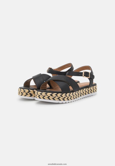 Anna Field Women Espadrilles Black H42J4Z1581