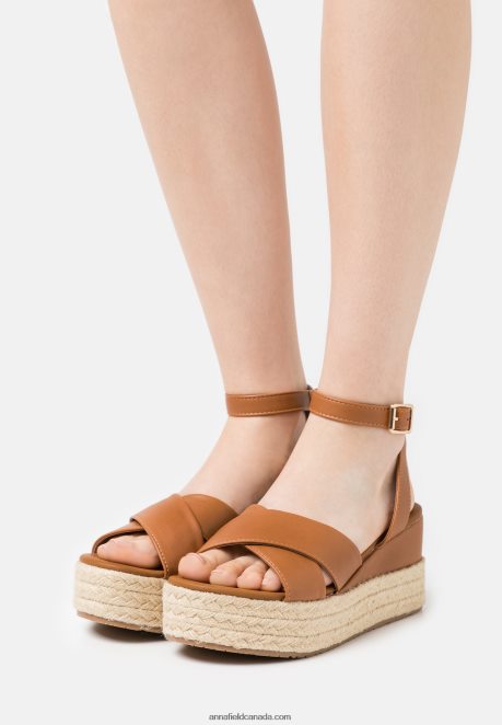 Anna Field Women Espadrilles Cognac H42J4Z1454