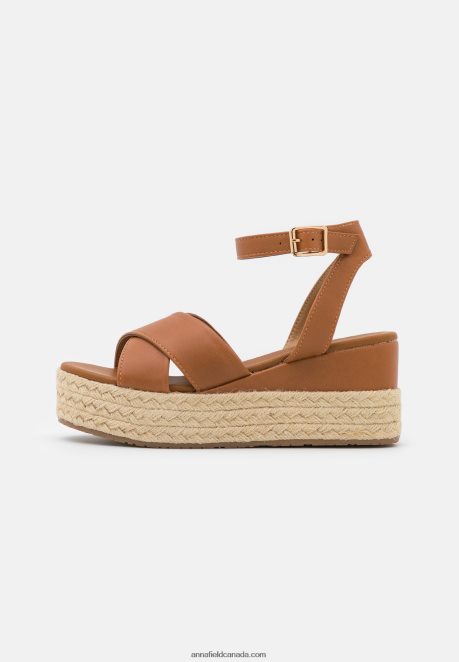 Anna Field Women Espadrilles Cognac H42J4Z1454