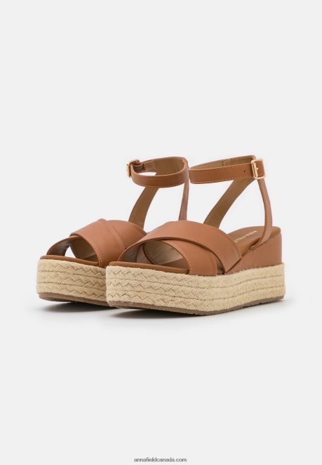 Anna Field Women Espadrilles Cognac H42J4Z1454
