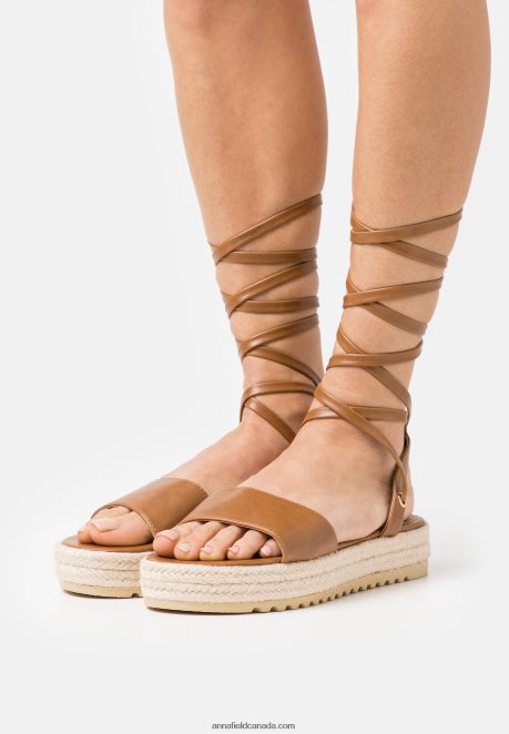 Anna Field Women Espadrilles Cognac H42J4Z1584