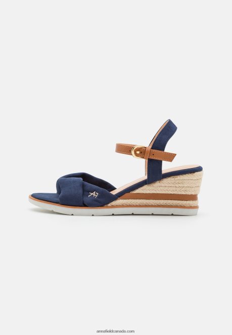 Anna Field Women Espadrilles Dark Blue H42J4Z1494