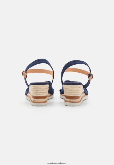 Anna Field Women Espadrilles Dark Blue H42J4Z1494