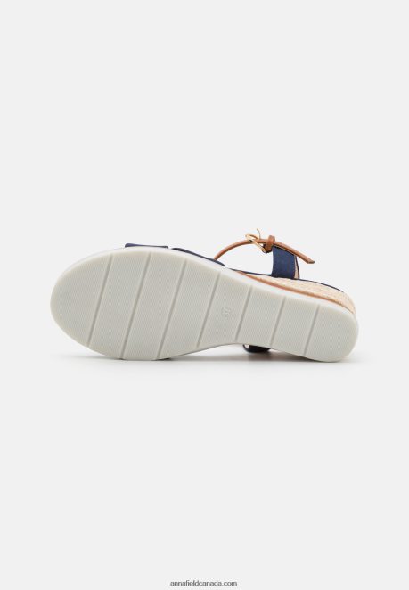 Anna Field Women Espadrilles Dark Blue H42J4Z1494