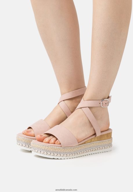 Anna Field Women Espadrilles Light Pink H42J4Z1476