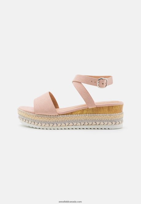 Anna Field Women Espadrilles Light Pink H42J4Z1476