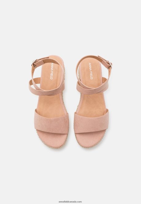 Anna Field Women Espadrilles Light Pink H42J4Z1476