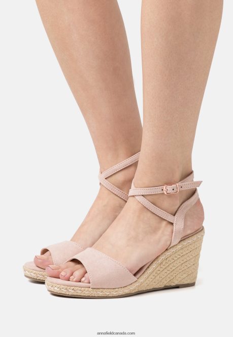 Anna Field Women Espadrilles Light Pink H42J4Z1484