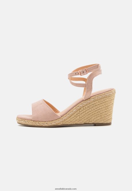 Anna Field Women Espadrilles Light Pink H42J4Z1484