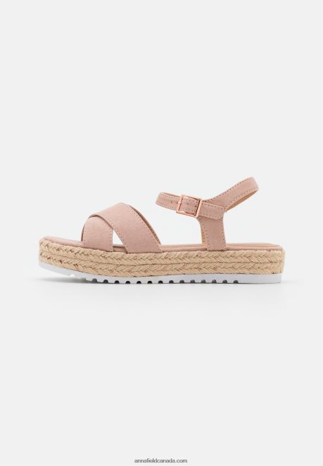 Anna Field Women Espadrilles Light Pink H42J4Z1561
