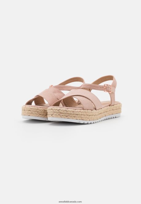 Anna Field Women Espadrilles Light Pink H42J4Z1561