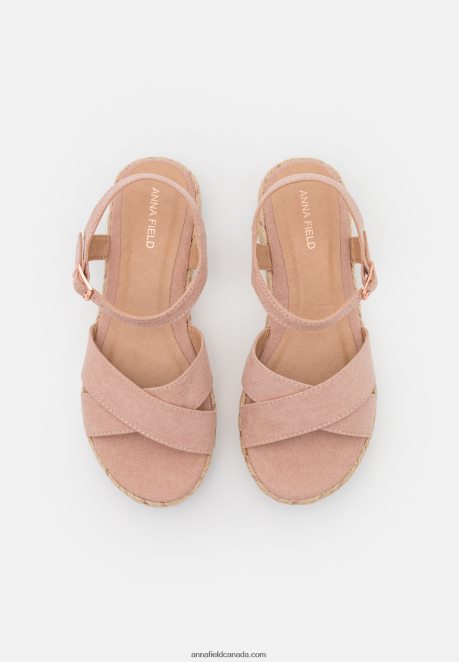Anna Field Women Espadrilles Light Pink H42J4Z1561