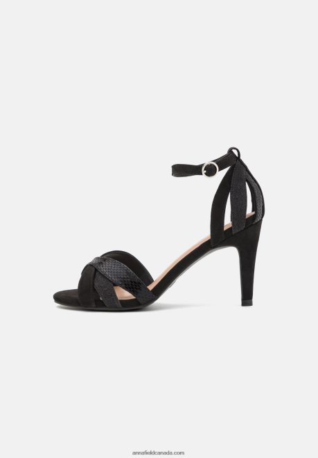 Anna Field Women High Heeled Sandals Black H42J4Z1352