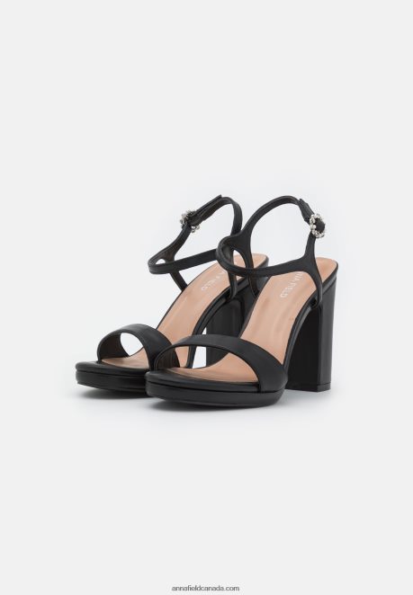 Anna Field Women High Heeled Sandals Black H42J4Z1375