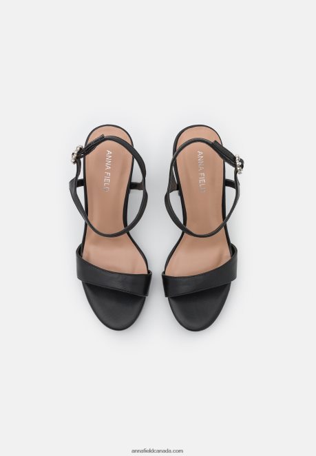 Anna Field Women High Heeled Sandals Black H42J4Z1375