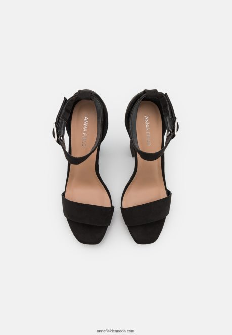 Anna Field Women High Heeled Sandals Black H42J4Z1564