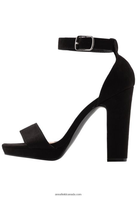 Anna Field Women High Heeled Sandals Black H42J4Z1565