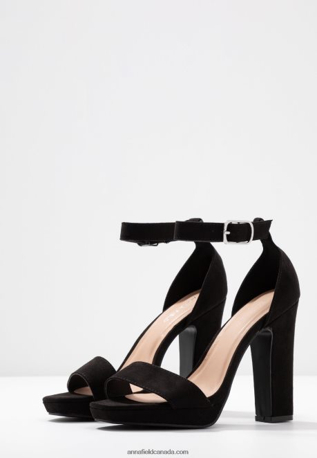 Anna Field Women High Heeled Sandals Black H42J4Z1565