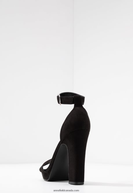 Anna Field Women High Heeled Sandals Black H42J4Z1565