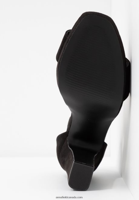 Anna Field Women High Heeled Sandals Black H42J4Z1565