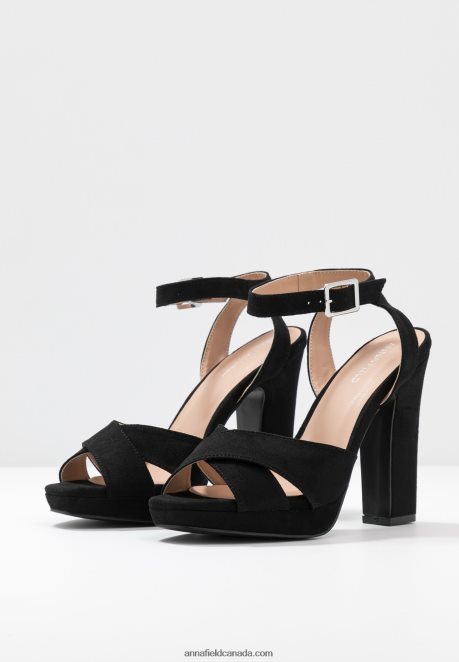 Anna Field Women High Heeled Sandals Black H42J4Z1567