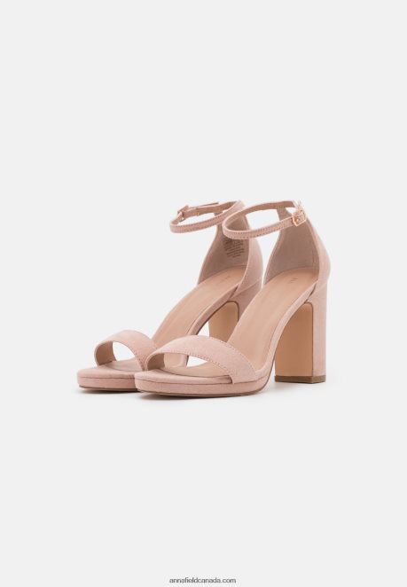 Anna Field Women High Heeled Sandals Light Pink H42J4Z1275
