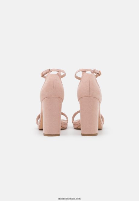 Anna Field Women High Heeled Sandals Light Pink H42J4Z1275