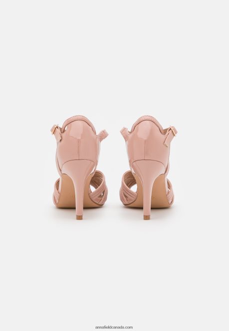 Anna Field Women High Heeled Sandals Light Pink H42J4Z1285