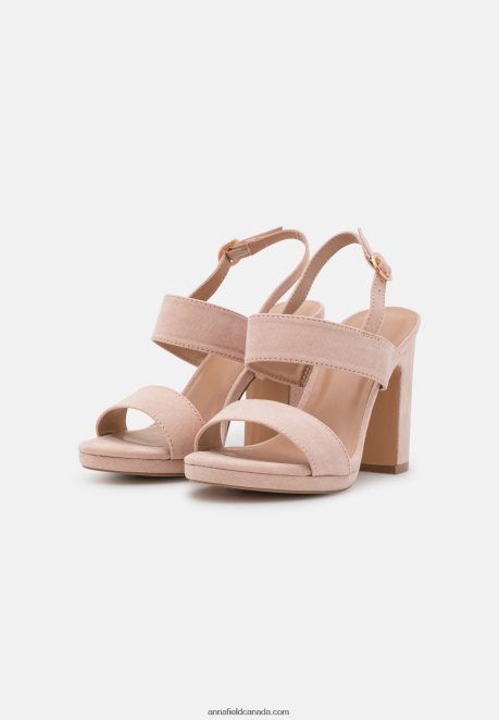 Anna Field Women High Heeled Sandals Light Pink H42J4Z1324