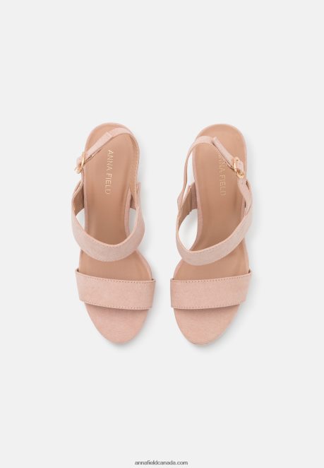 Anna Field Women High Heeled Sandals Light Pink H42J4Z1324