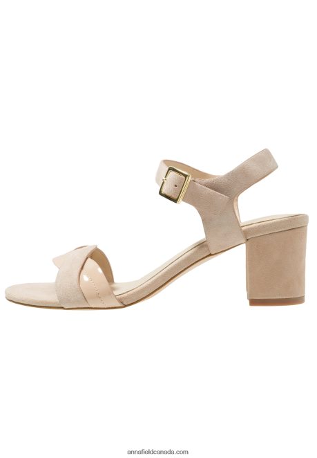 Anna Field Women Leather Sandals Light Pink H42J4Z1276