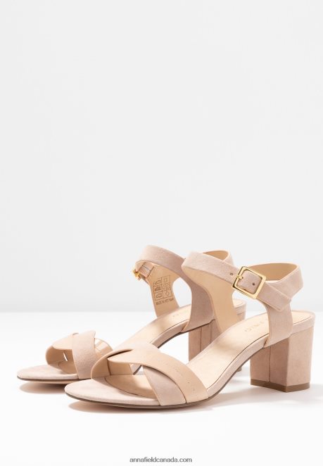 Anna Field Women Leather Sandals Light Pink H42J4Z1276
