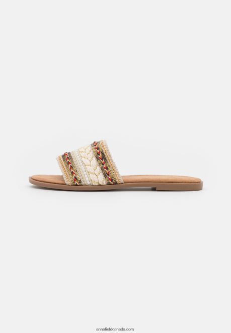 Anna Field Women Mules Beige H42J4Z1869