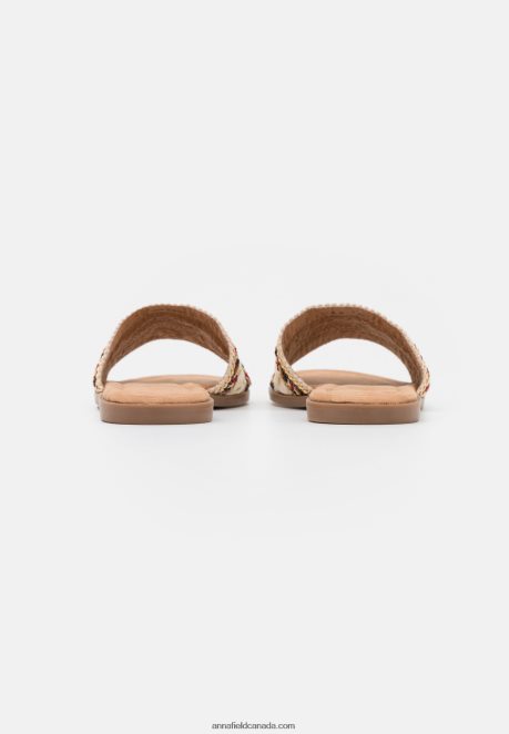 Anna Field Women Mules Beige H42J4Z1869