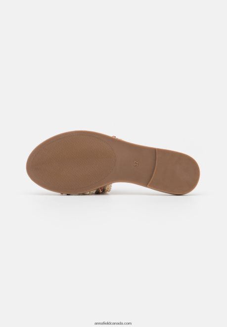 Anna Field Women Mules Beige H42J4Z1869