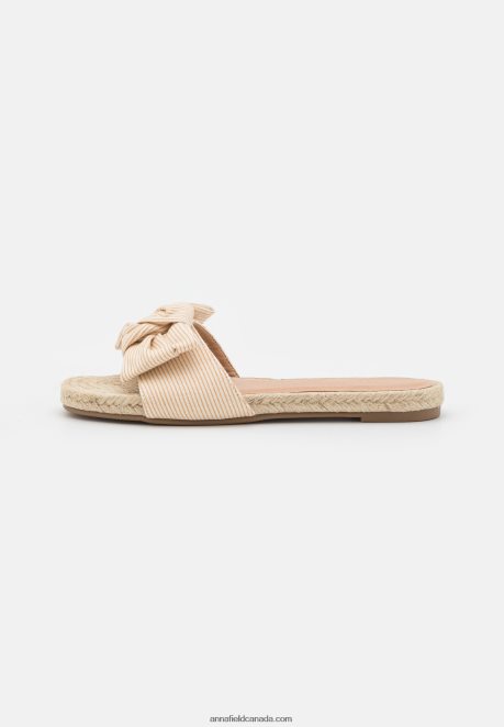 Anna Field Women Mules Beige H42J4Z1872