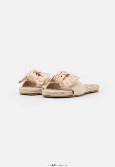 Anna Field Women Mules Beige H42J4Z1872