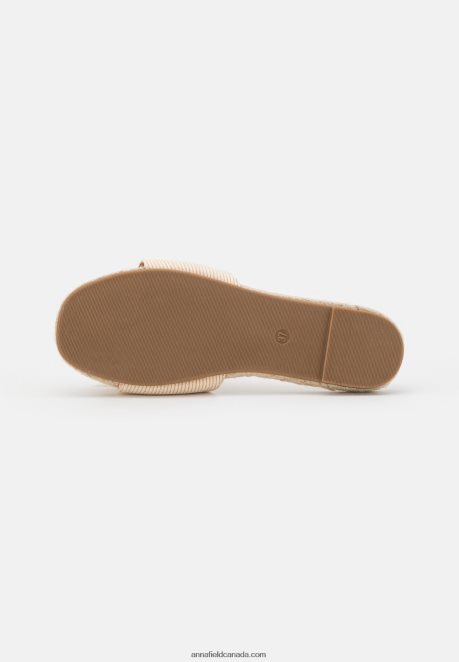 Anna Field Women Mules Beige H42J4Z1872