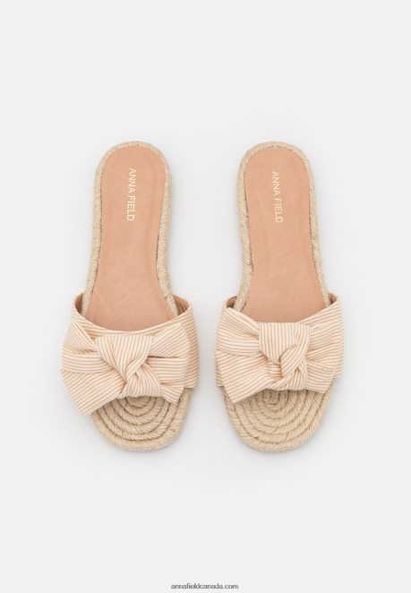 Anna Field Women Mules Beige H42J4Z1872