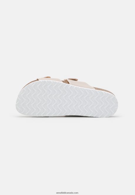 Anna Field Women Mules Beige H42J4Z1878