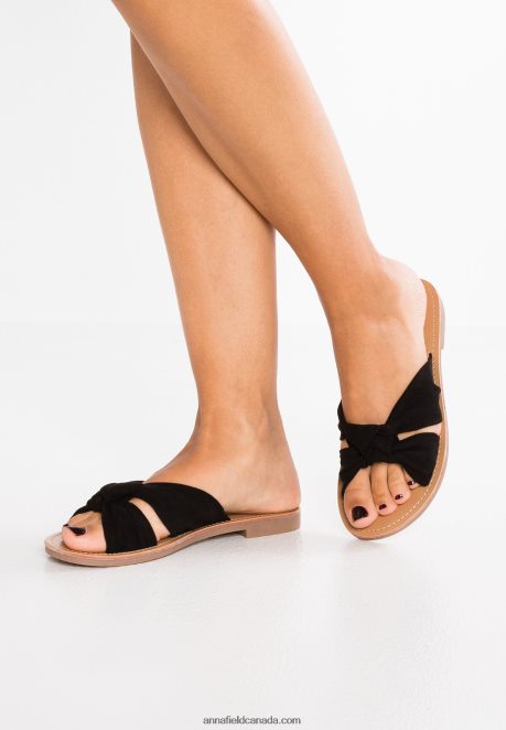 Anna Field Women Mules Black H42J4Z1868