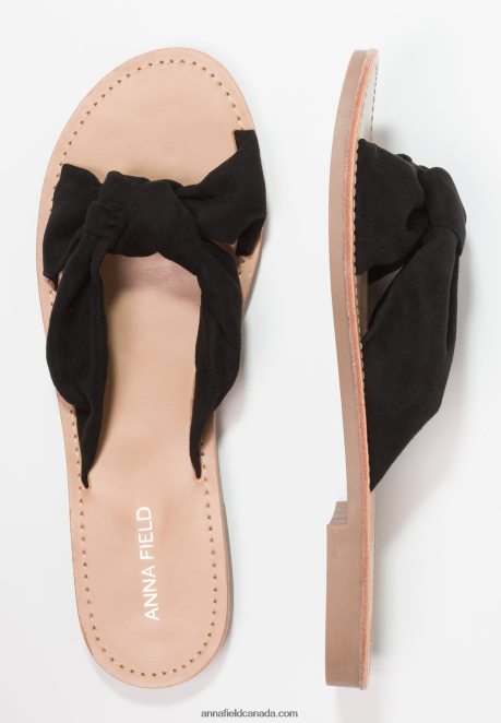 Anna Field Women Mules Black H42J4Z1868