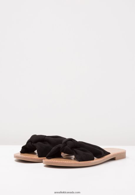 Anna Field Women Mules Black H42J4Z1868